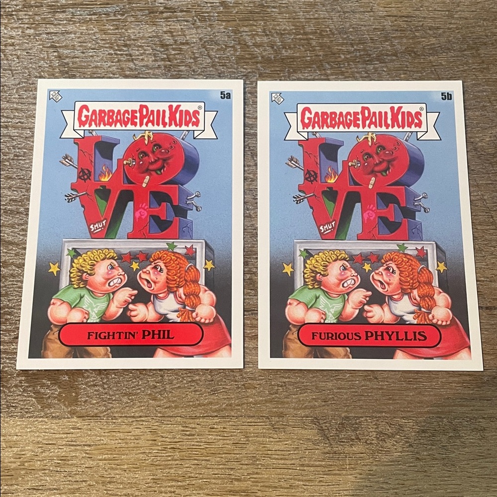 ✨10/$10 GPK SALE✨ Garbage Pail Kids Go on Vacation Base 5a and 5b